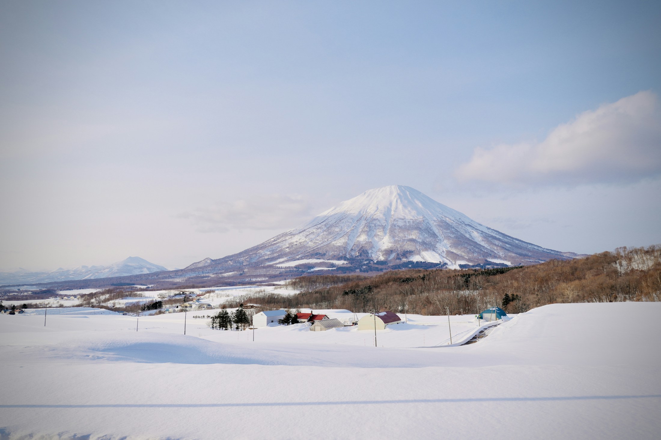 北海道冬季风景